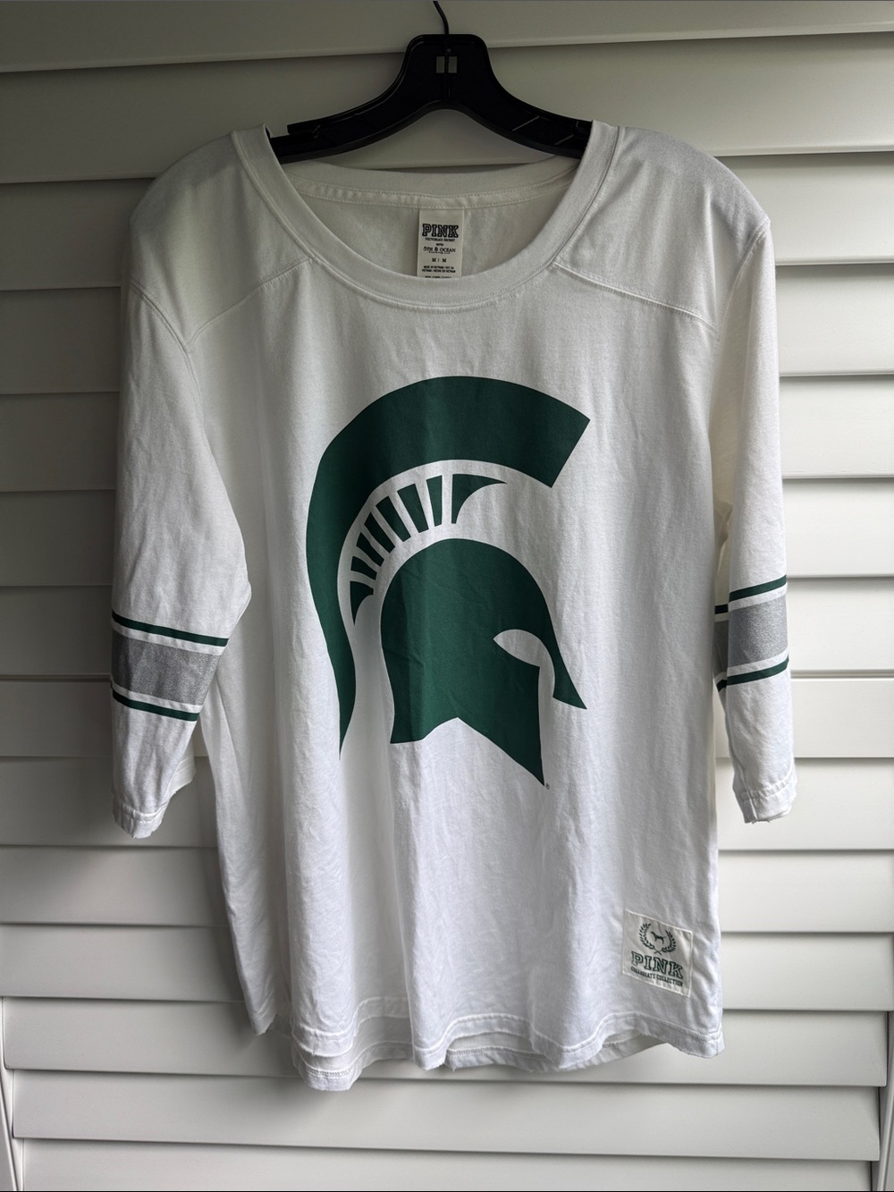 Michigan State football jersey inspired tee!